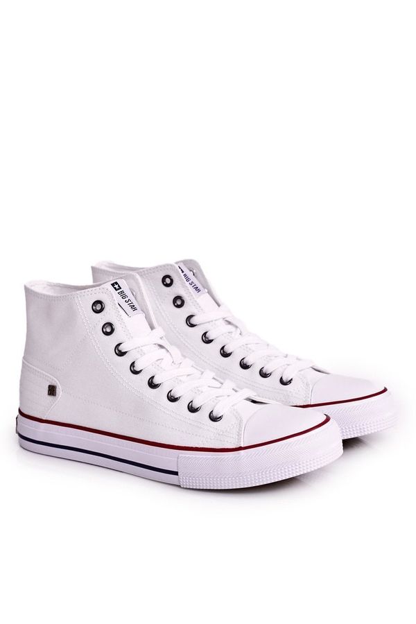 BIG STAR SHOES BIG STAR SHOES Мъжки класически високи кецове BIG STAR