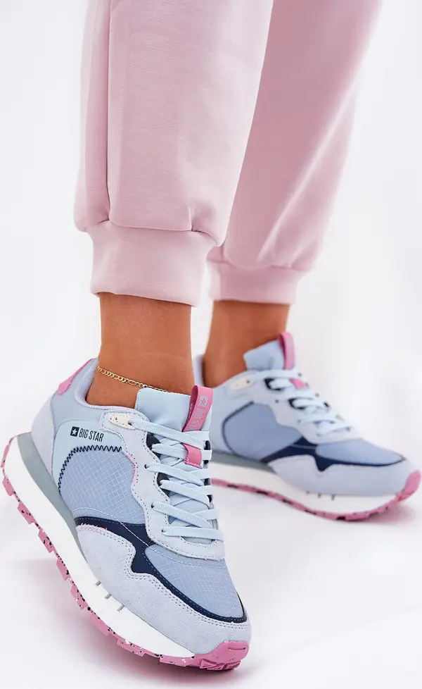 BIG STAR SHOES BIG STAR SHOES Набукени Леки Спортни Обувки За Жени Big Star