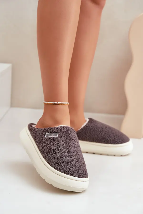 BIG STAR SHOES BIG STAR SHOES Топли Чехли На Дебела Подметка Big Star