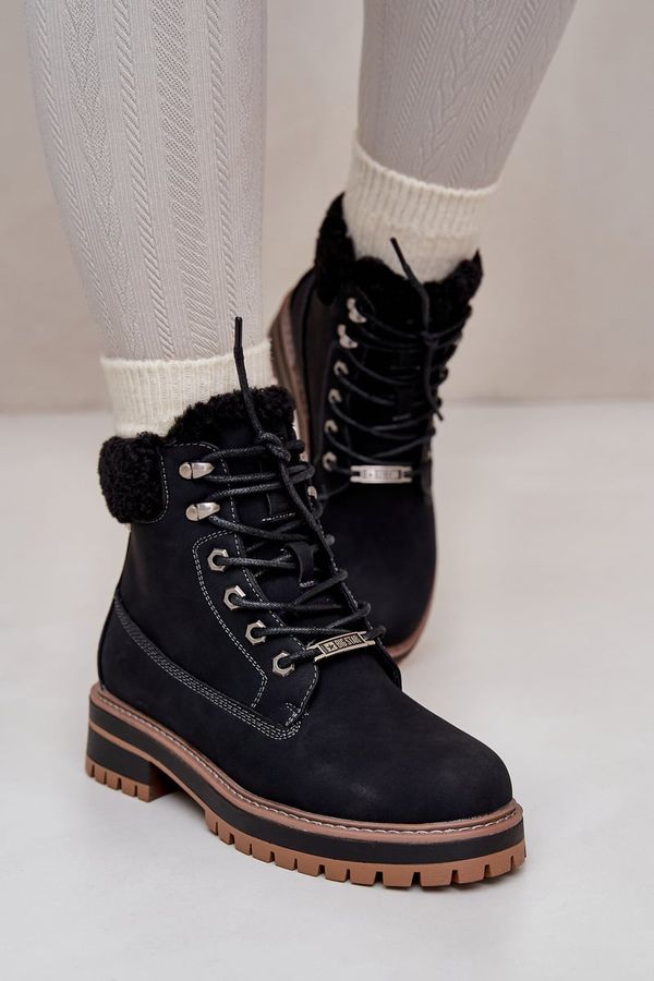 BIG STAR SHOES BIG STAR SHOES Топли дамски боти Big Star