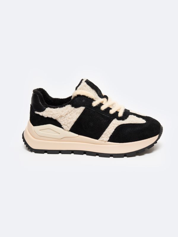 Big Star BIG STAR SHOES Топли дамски кожени кецове Big Star