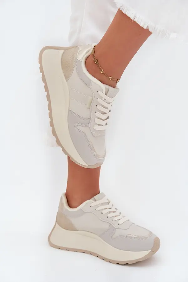 BIG STAR SHOES BIG STAR SHOES Топли дамски маратонки на платформа Big Star