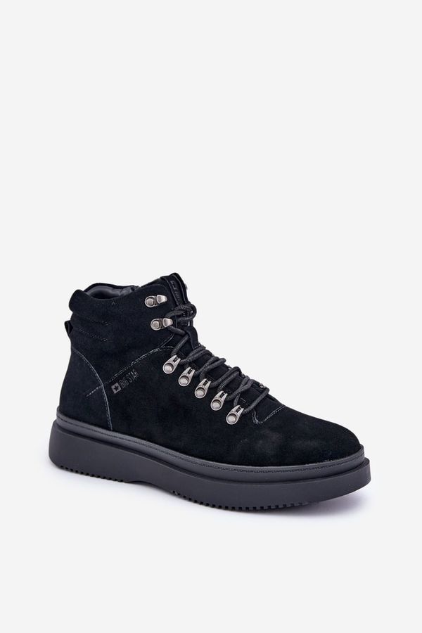 BIG STAR SHOES BIG STAR SHOES Велурени мъжки ботуши с утепление Big Star