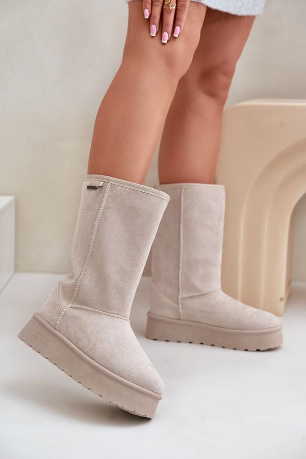 BIG STAR SHOES BIG STAR SHOES Високи Снежни Боти На Платформа Big Star