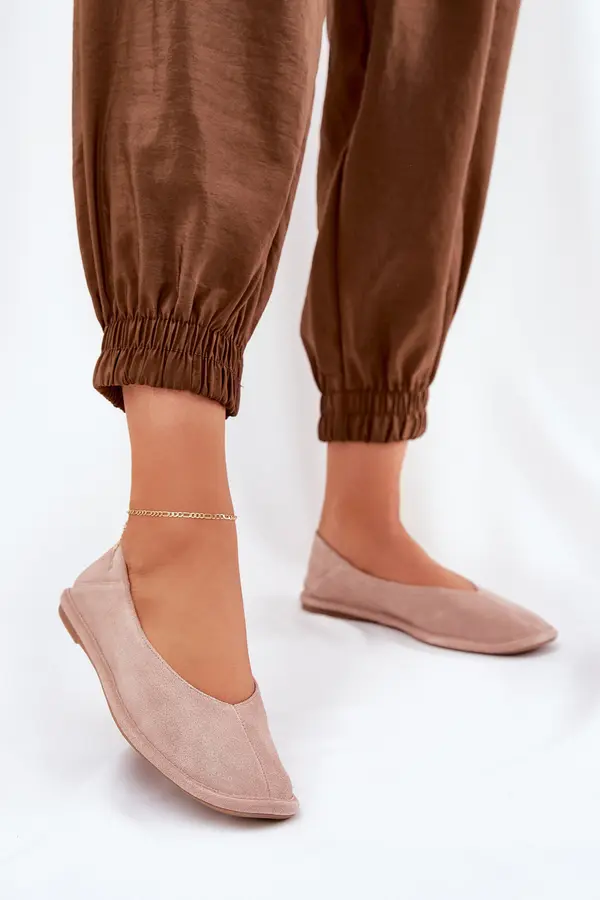 BIG STAR SHOES BIG STAR SHOES Замшени Дамски Балерини Big Star