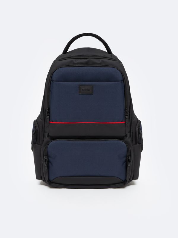 Big Star Big Star Unisex's Backpack 250031 403 Navy Blue