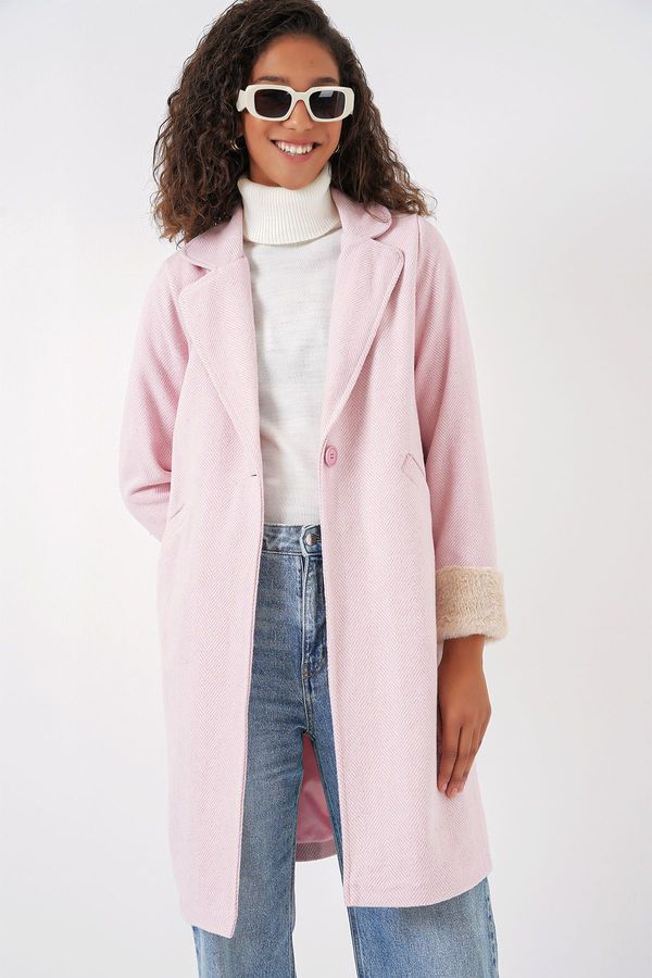 Bigdart Bigdart 9085 Fish Back Cashew Coat - Powder