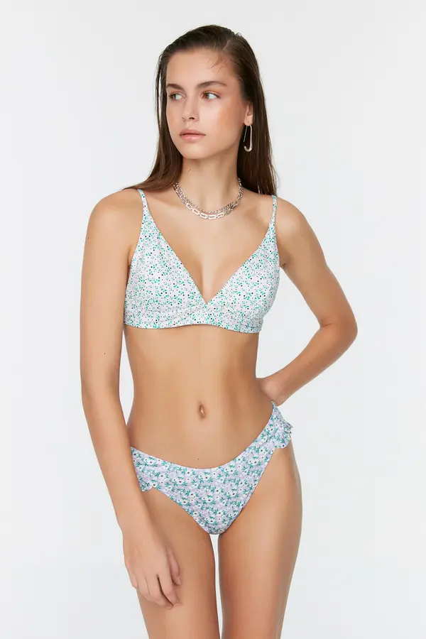 Trendyol Бикини долнище Trendyol Floral patterned