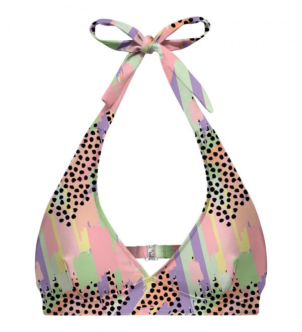 Mr. GUGU & Miss GO Бикини горнище Mr. GUGU & Miss GO PASTEL DOTS HALTER NECK