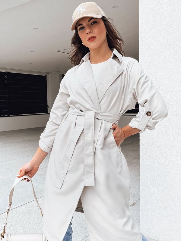 DStreet BINCIA Women's Parka White Dstreet