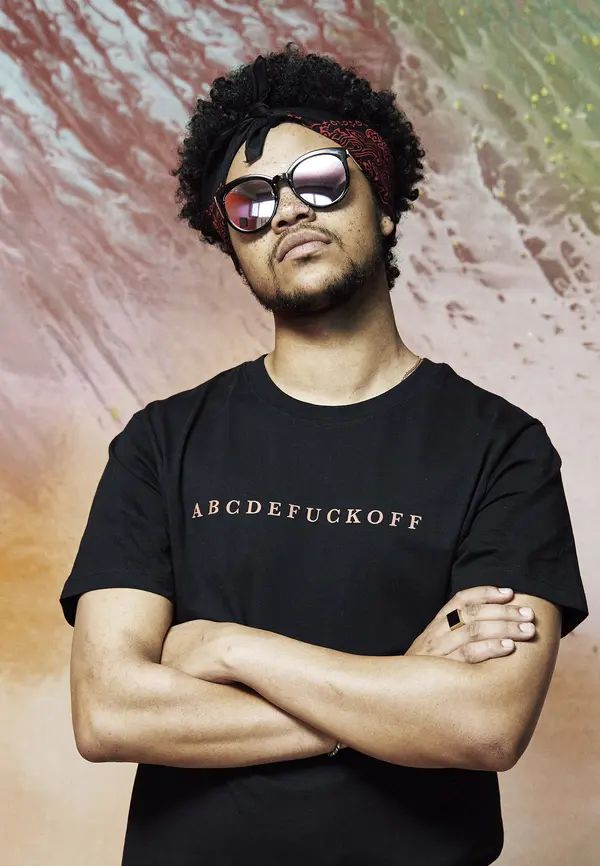 Mister Tee Black ABC T-shirt