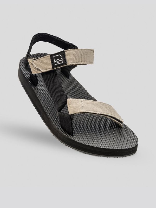 HANNAH Black and beige men's sandals Hannah Drifter