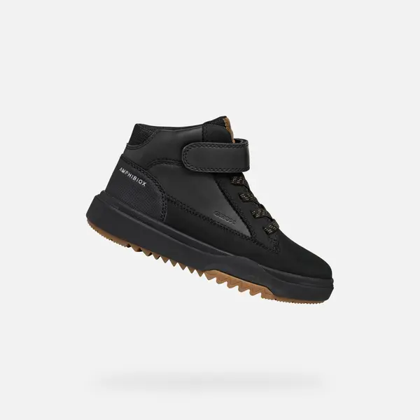 GEOX Black boys' ankle boots Geox Bunshee B Abx - Boys