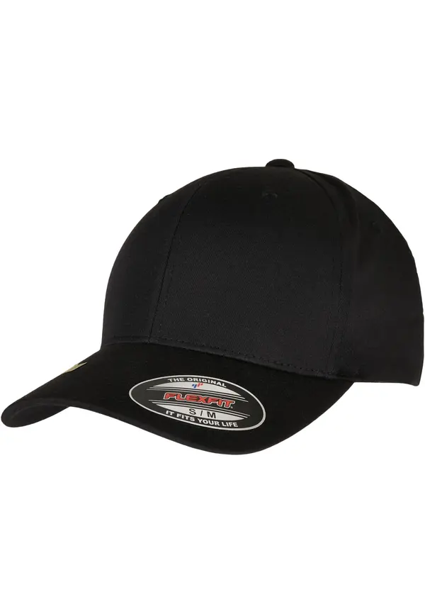 Flexfit Black Flexfit Recycled Polyester Cap