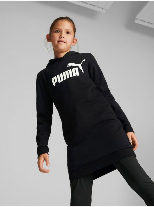 Puma Black Girls' Hoodie Dress Puma ESS - Girls