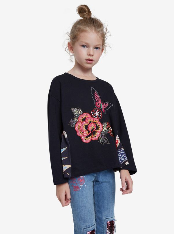 DESIGUAL Black Girls T-Shirt Desigual TS Norwich - Girls