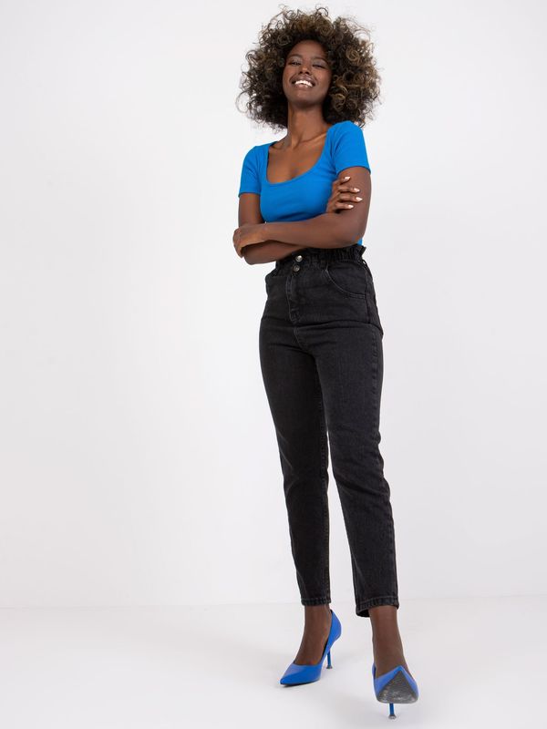 Fashionhunters Black jeans from a paper bag Armilla