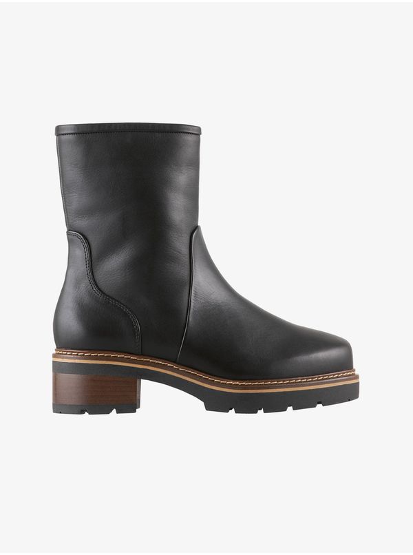 Högl Black Leather Ankle Boots Högl Force - Women