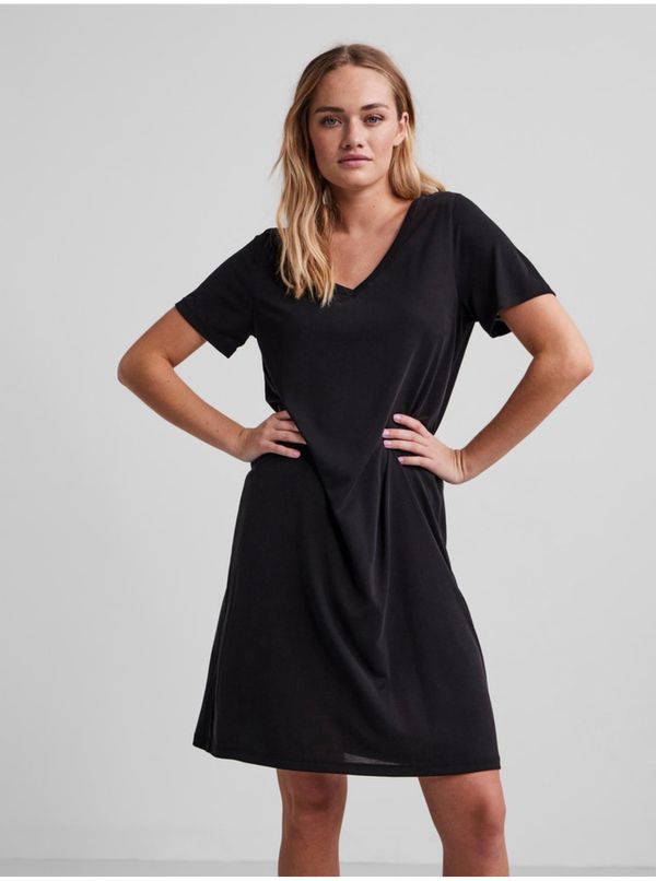 Pieces Black loose basic dress Pieces Amala - Women's