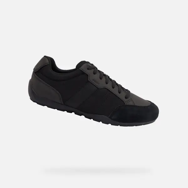 GEOX Black Men's Geox Ravex Sneakers - Men's