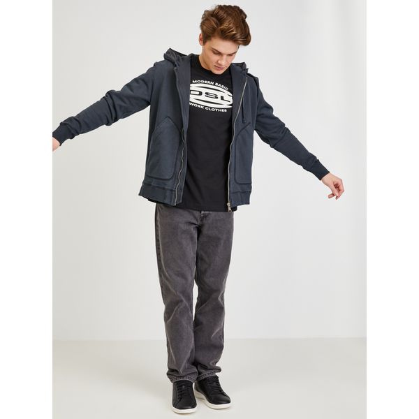 Diesel Black Mens Light Jacket Diesel - Mens