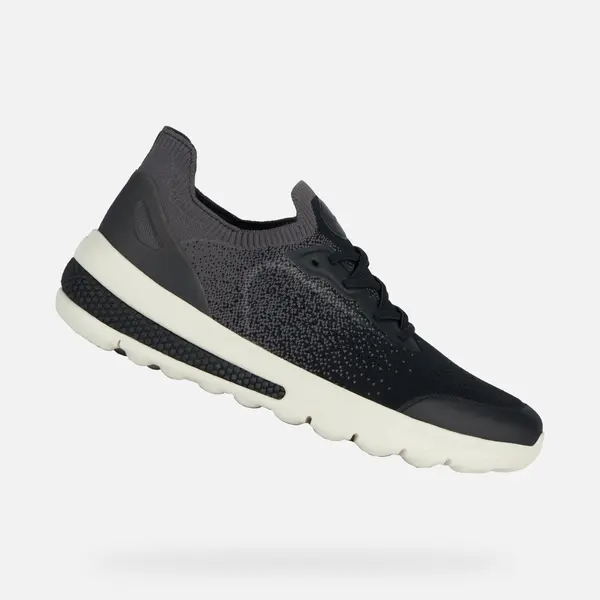 GEOX Black men's sneakers Geox Spherica Actif - Men's