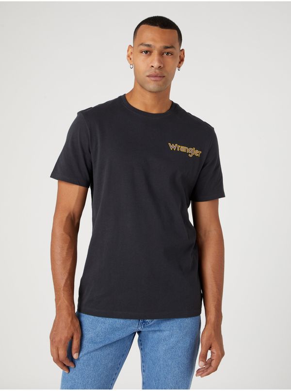 Wrangler Black Mens T-Shirt Wrangler - Men