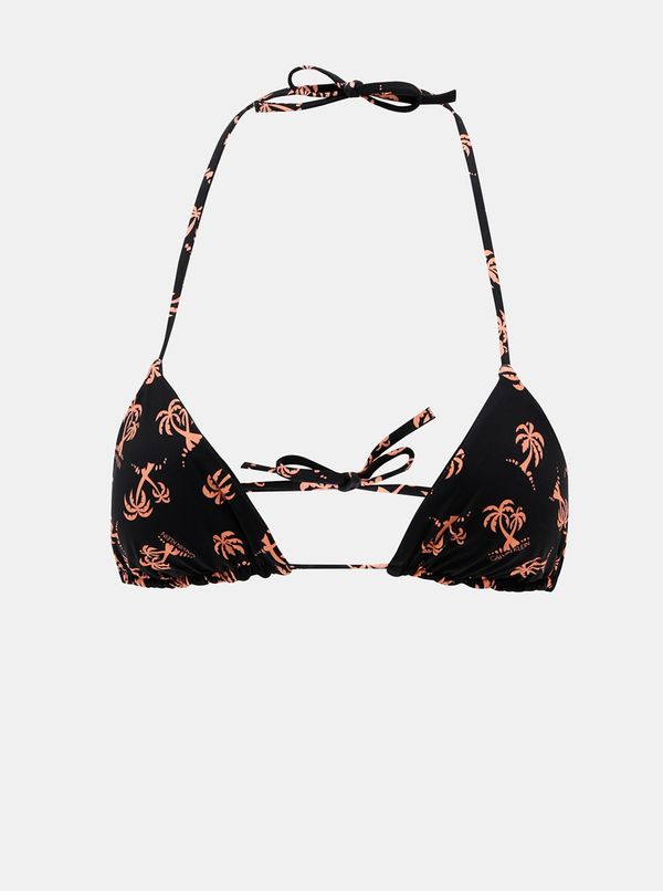 Calvin Klein Black Patterned Swimsuit Top Calvin Klein Underwear - Women