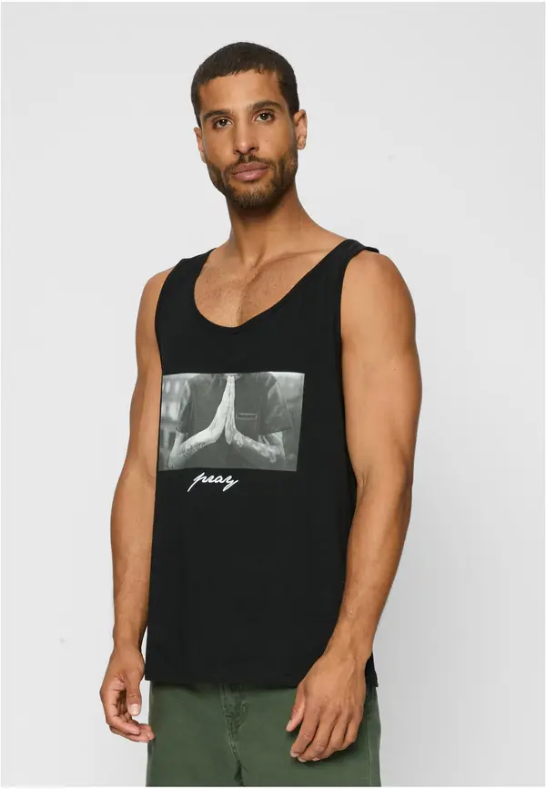 Mister Tee Black Pray tank top