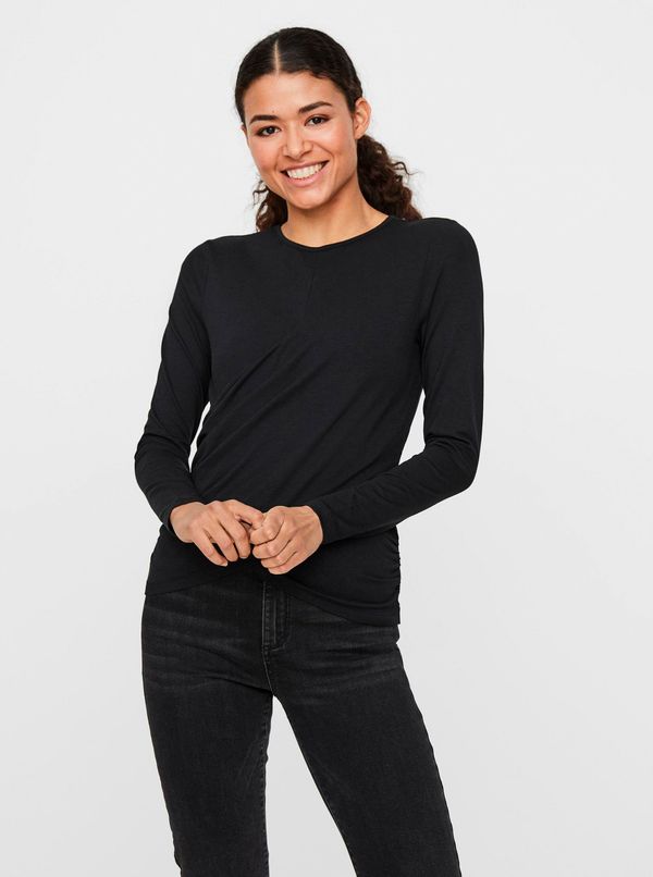 Vero Moda Black T-shirt VERO MODA-Panda - Women