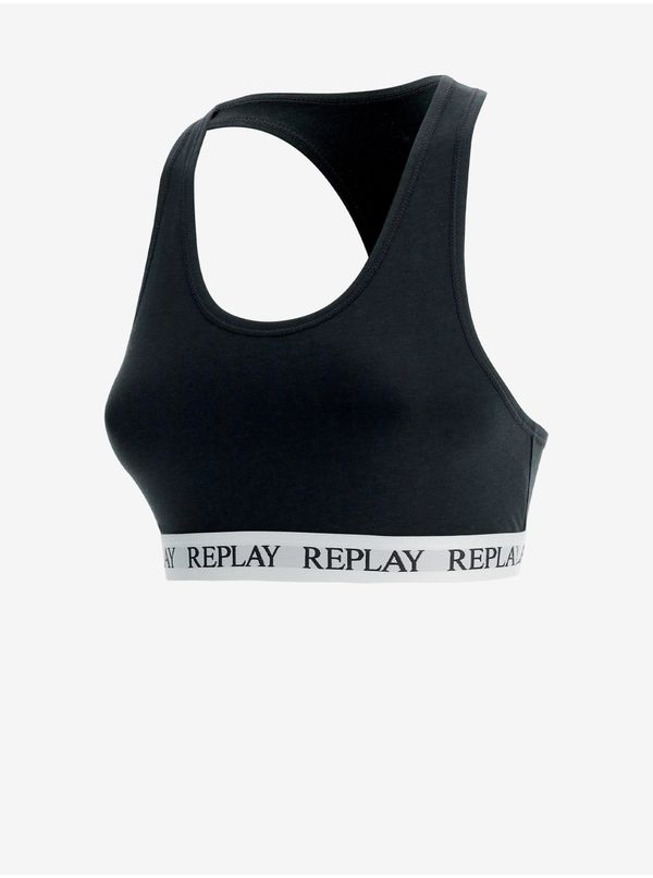 Replay Black Women Bra Replay - Women
