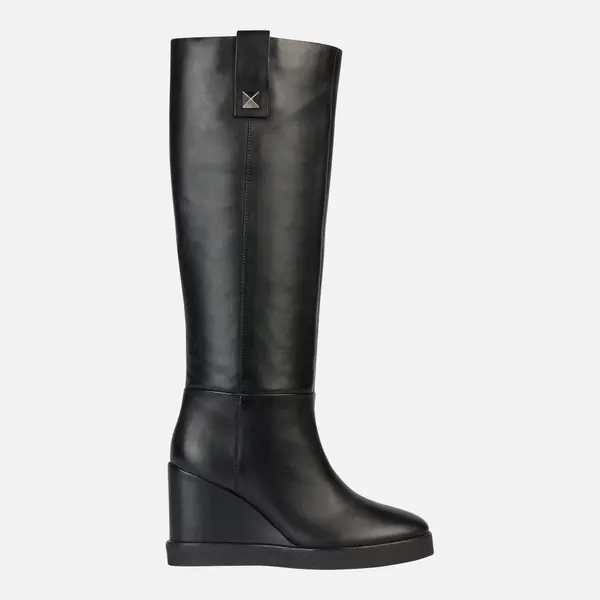 GEOX Black women's boots Geox Wedge - Women's