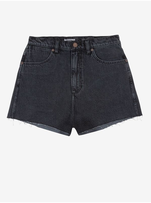 Wrangler Black Womens Denim Shorts Wrangler - Women