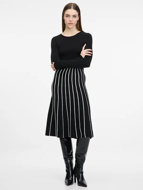 Orsay Black Women's Knee-Length Dress ORSAY - Women's