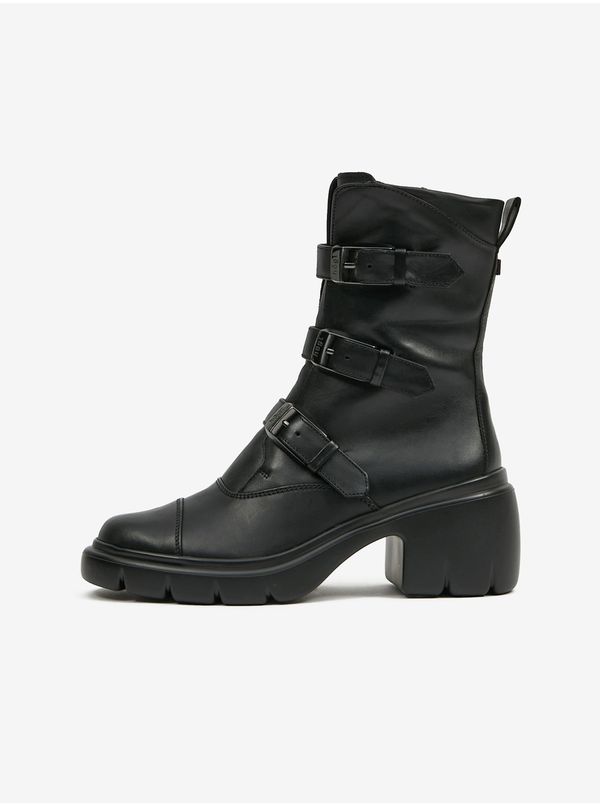 Högl Black women's leather ankle boots Högl Biker - Women's