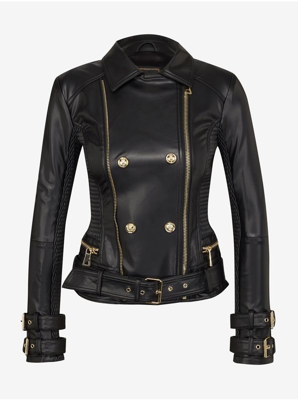 Guess Black women's leather jacket Guess - Women's