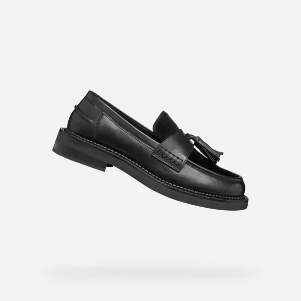GEOX Black women's moccasins Geox Serilda - Women's