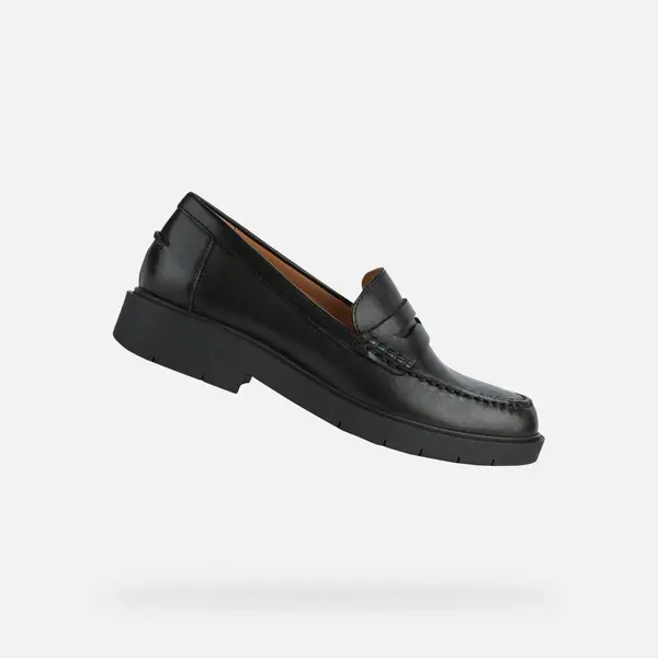 GEOX Black women's moccasins Geox Spherica EC-1 - Women's