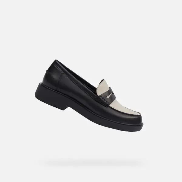 GEOX Black women's moccasins Geox Spherica EC1 - Women's