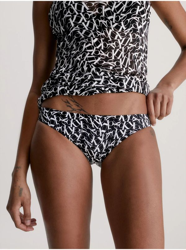 Calvin Klein Black women's patterned bikini bottom Calvin Klein Underwear - Women's