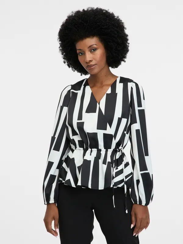Orsay Black Women's Patterned Blouse ORSAY - Women's