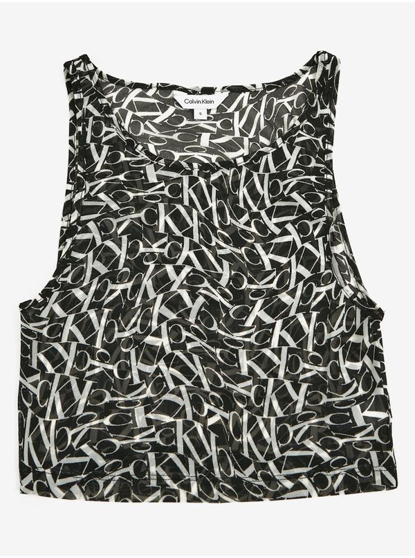 Calvin Klein Black women's patterned tank top Calvin Klein Underwear - Women's