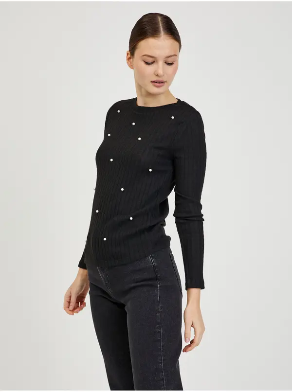 Orsay Black Women's Ribbed Sweater ORSAY - Women