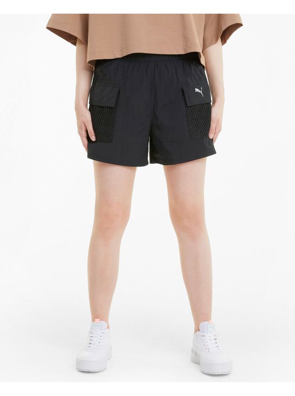 Puma Black Women's Shorts Puma Evide - Women
