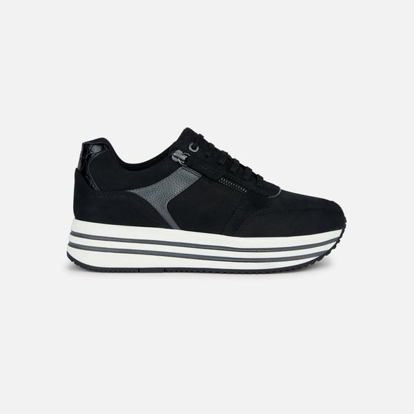 GEOX Black women's sneakers Geox Kency - Women's