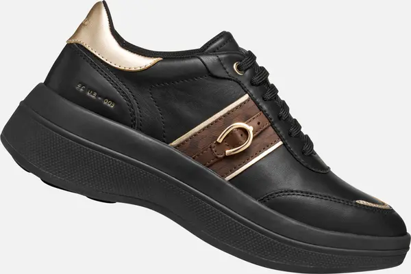 GEOX Black women's sneakers Geox Spherica ECUB-3 - Women's