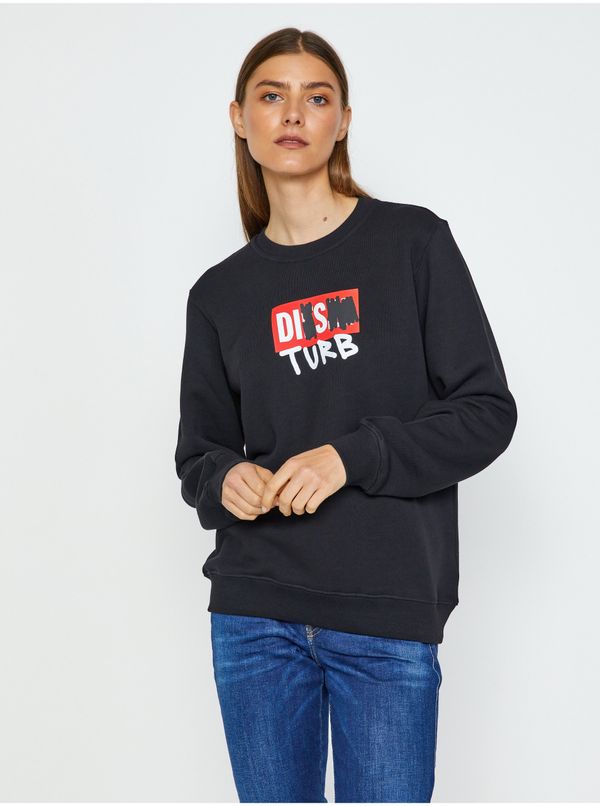 Diesel Black Women's Sweatshirt Diesel Angs - Women