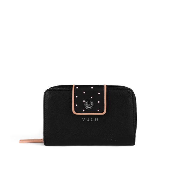 VUCH Black women's wallet VUCH Leora