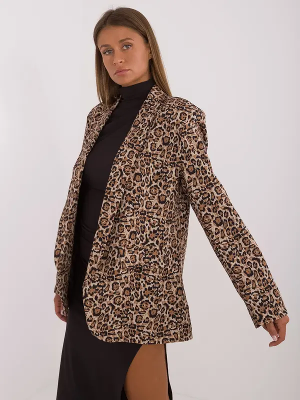 Italy Moda Blazer-DHJ-MA-2002A.65-black-beige