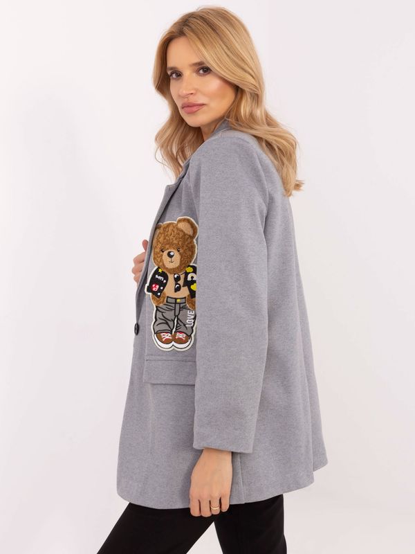 Italy Moda Blazer-DHJ-MA-A8767-1.01X-grey